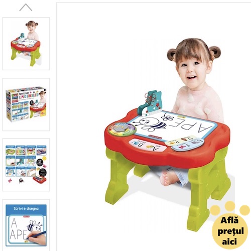 Masuta cu activitati pentru copii de 3+ ani