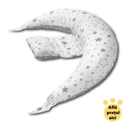 Perna pentru gravide in forma C cu perna