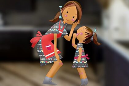 Set mama fiica elegant casual traditional