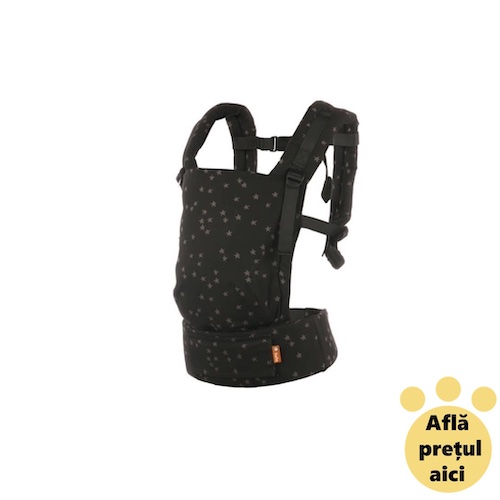 Top 5 marsupii pentru bebelusi Tula Free To Grow Negru cu stelute